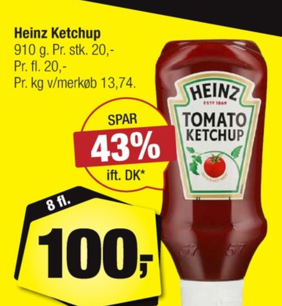 Heinz, Ketchup