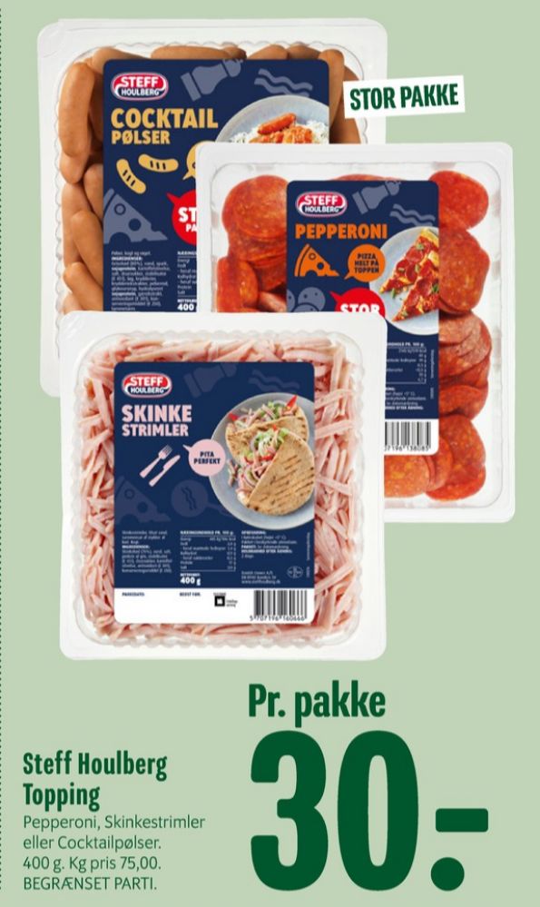 Steff Houlberg, Skinkestrimler