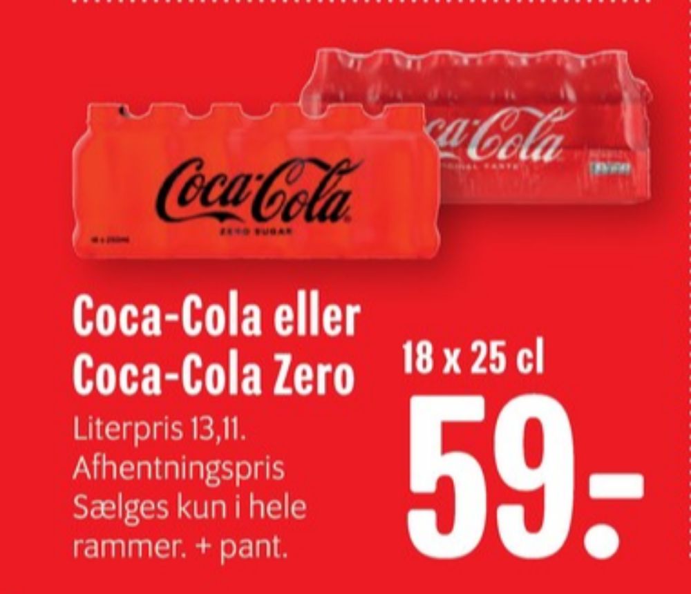 Coca Cola, Cola 18 pk.