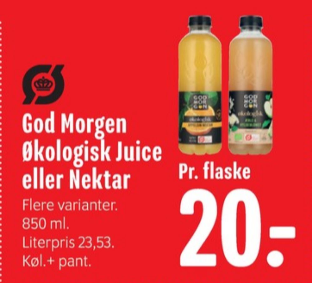 GodMorgen, Appelsin Nektar Juice