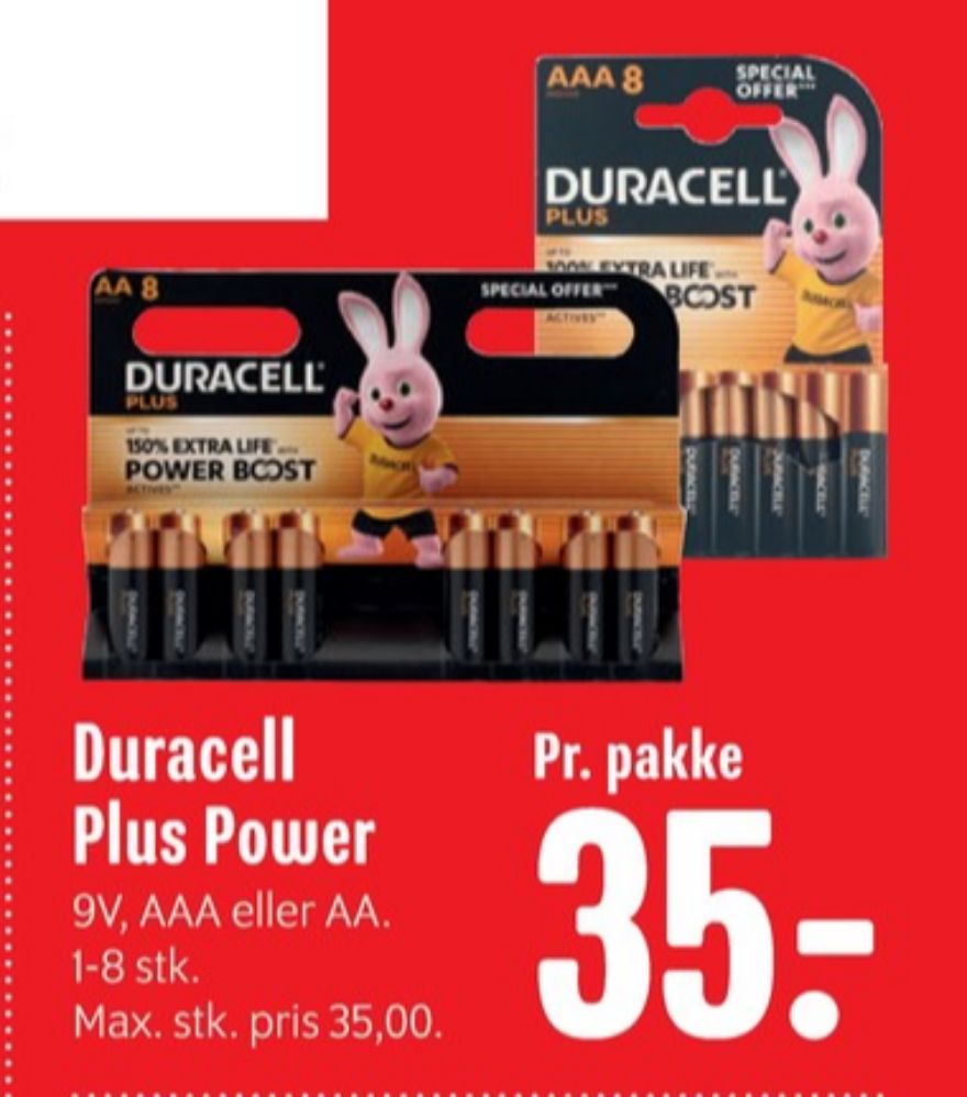 Duracell, Batterier