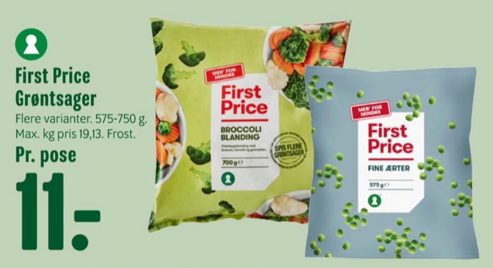 First Price, Broccoliblanding