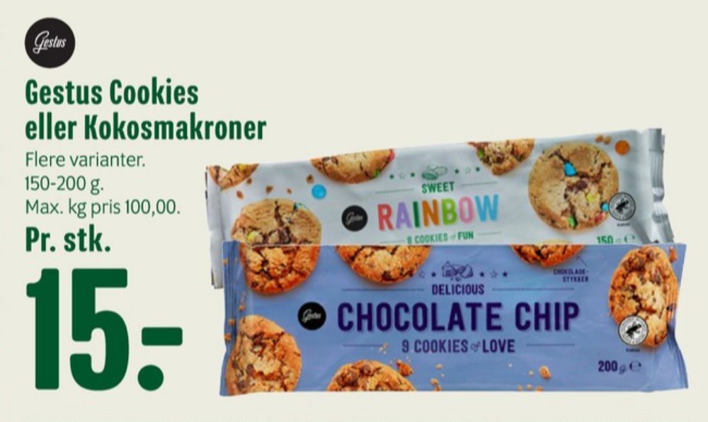 Gestus, Kokosmakroner