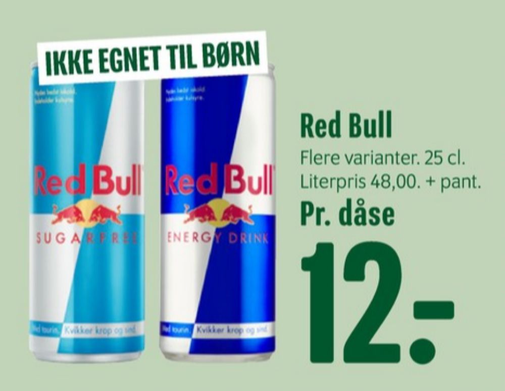 Red Bull Energy, Energidrik