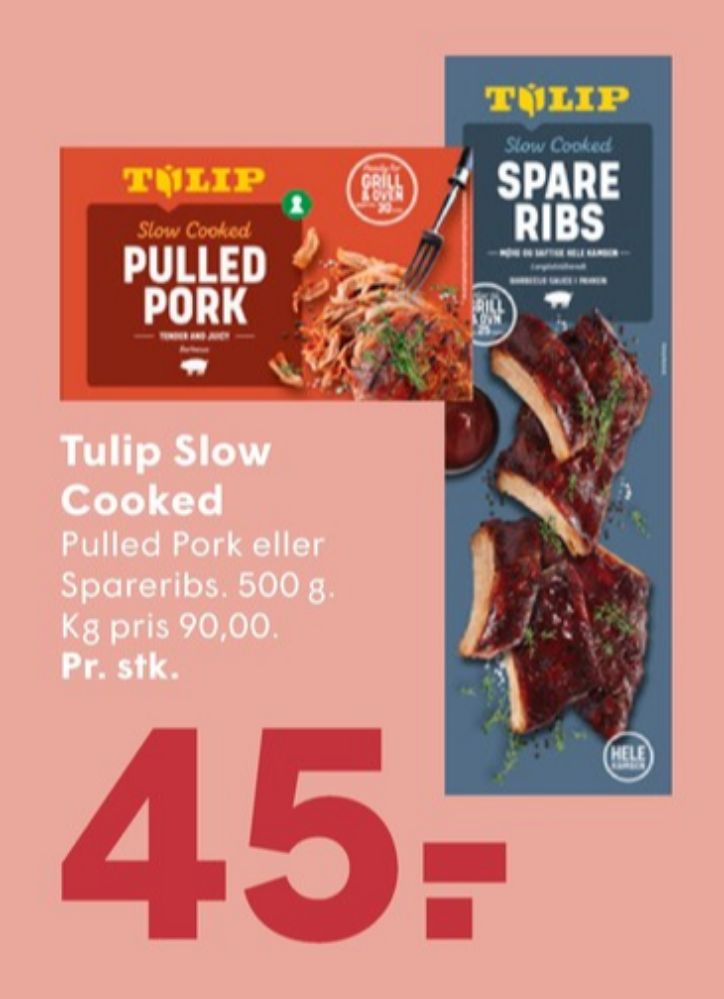 Tulip, Spareribs