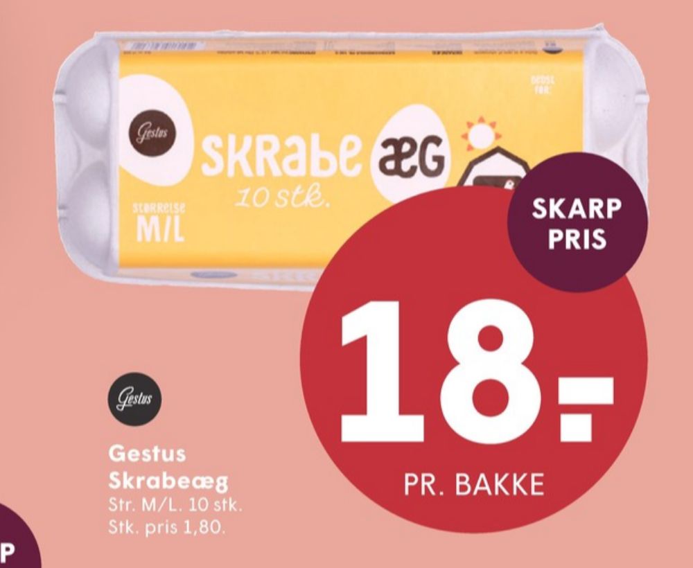 Gestus, Skrabeæg M/L