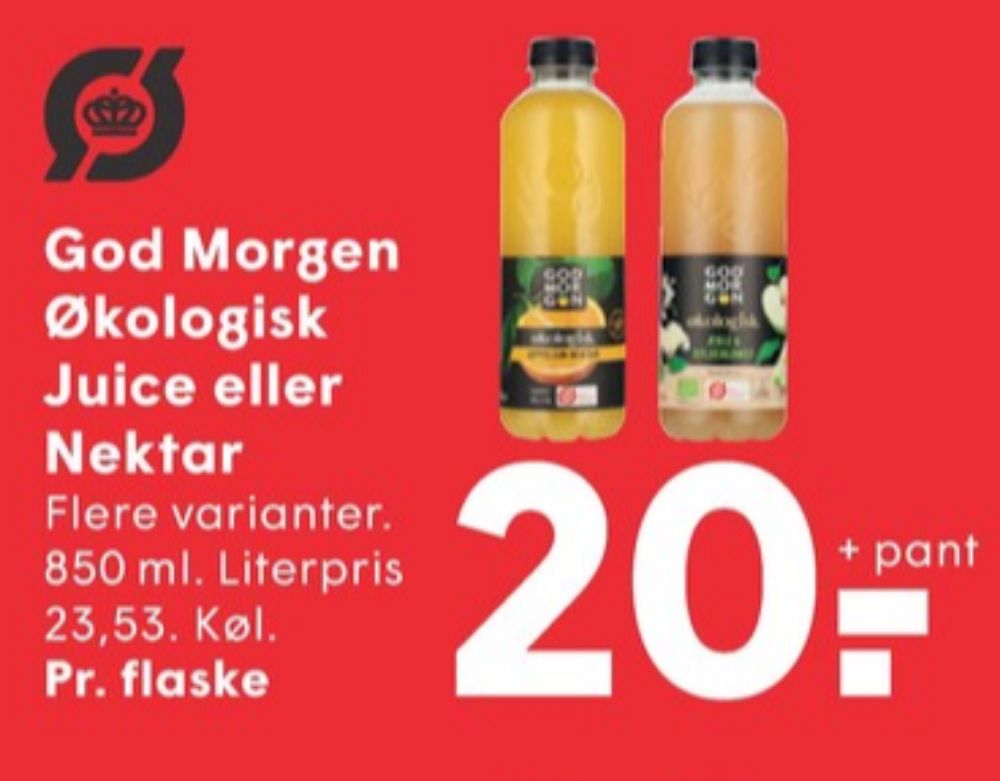 GodMorgen, Appelsin Nektar Juice