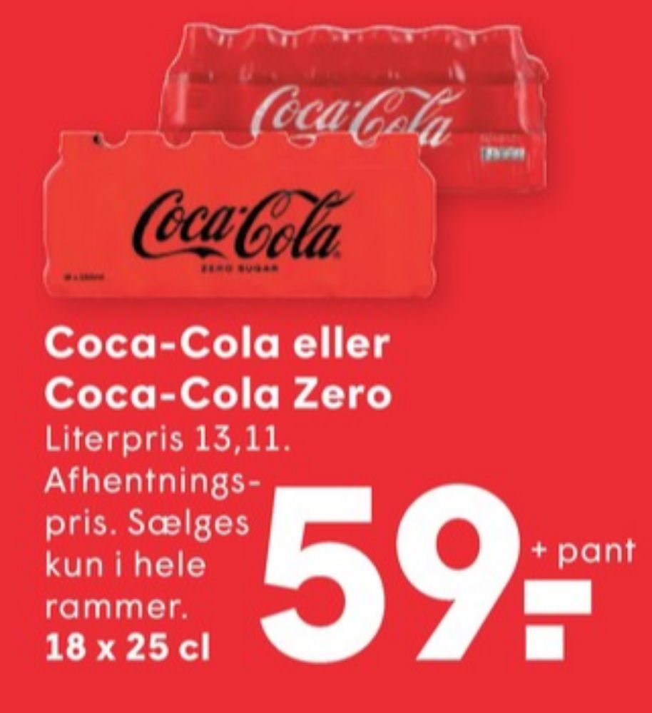 Coca Cola, Cola 18 pk.