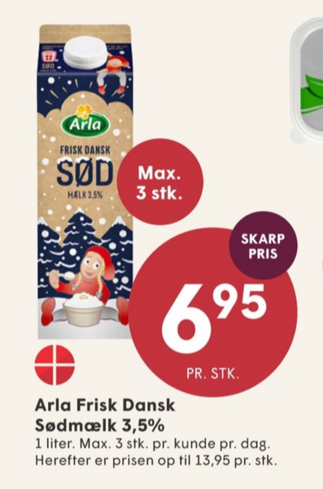 Arla, Sødmælk