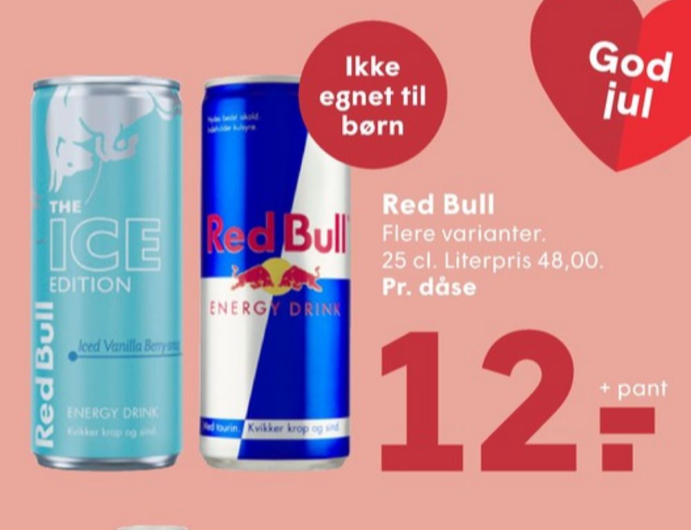 Red Bull Energy, Energidrik