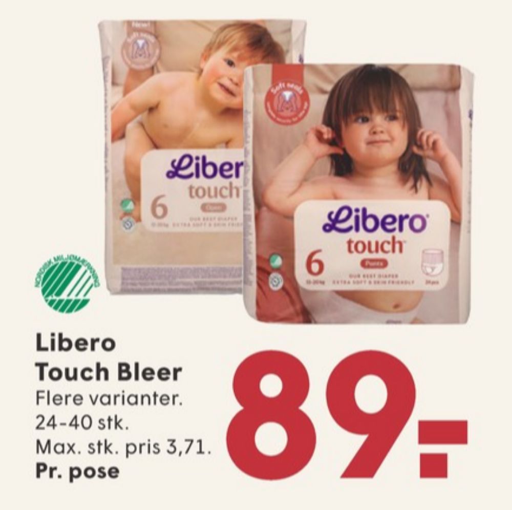 Libero Touch, Bleer str 6 13-20 kg