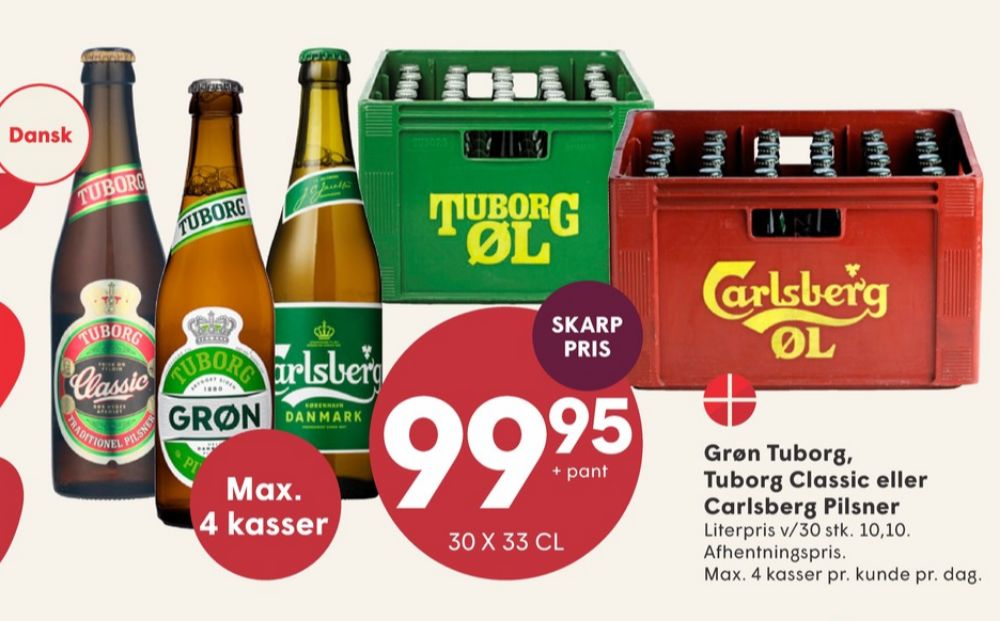 Tuborg Grøn, Øl