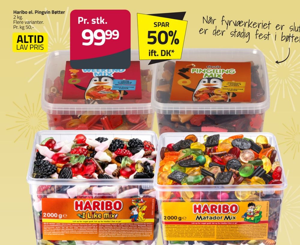 Toms Pingvin Pingvin Lakrids, Slikposer