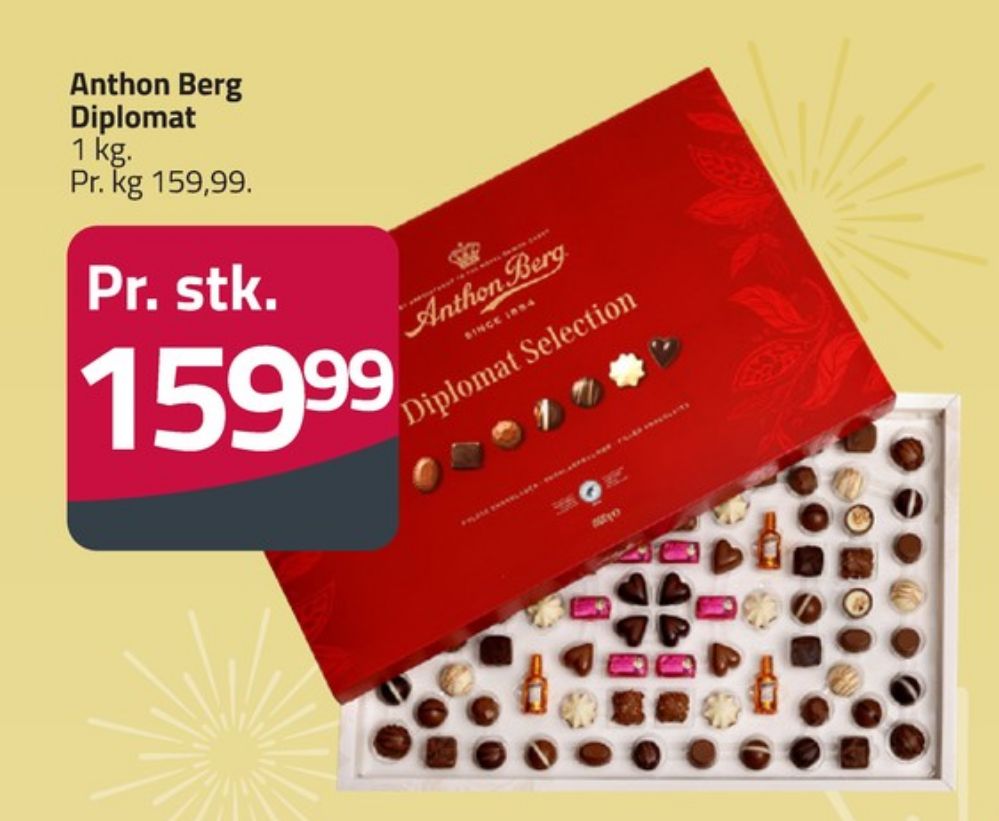 Anthon Berg Diplomat, Dessertchokolade