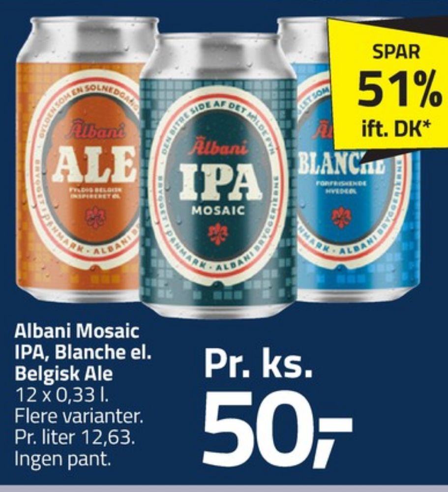 Albani Ale, Specialøl 12 pk.