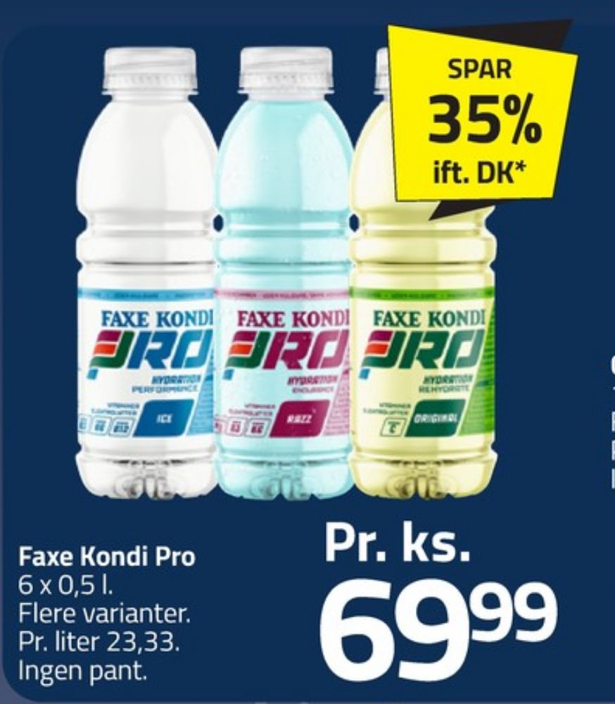 Faxe Kondi Pro, Sportsvand Razz