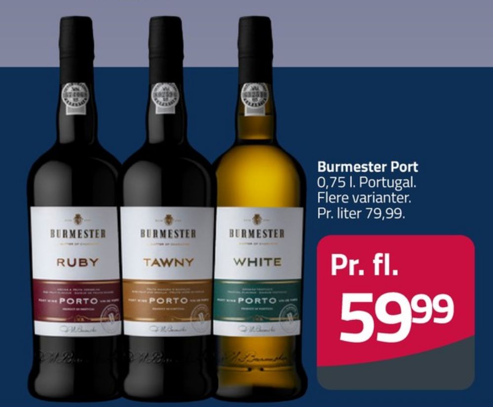 Burmester  Tawny, Portvin