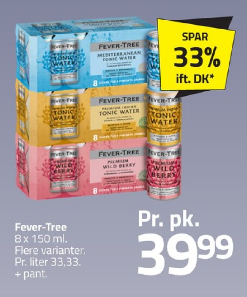 Fever-Tree, Tonicvand 8 pk.