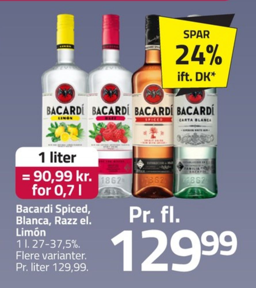 Bacardi Limon, Rom