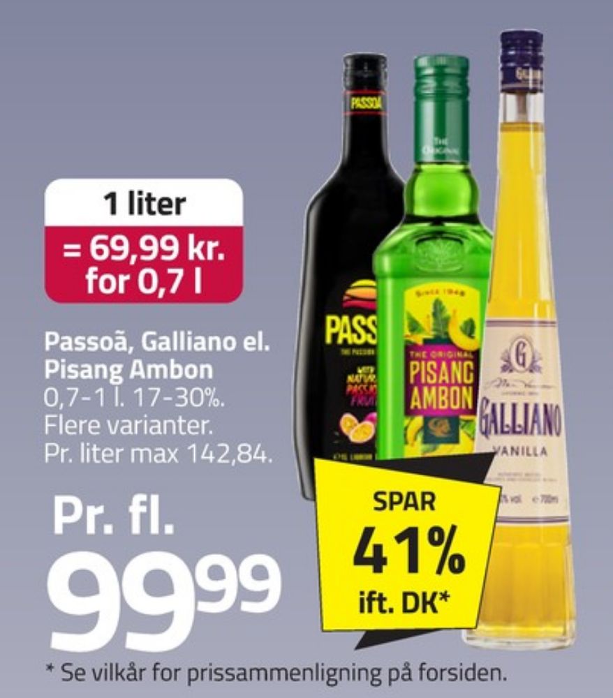 Passoa, Likør