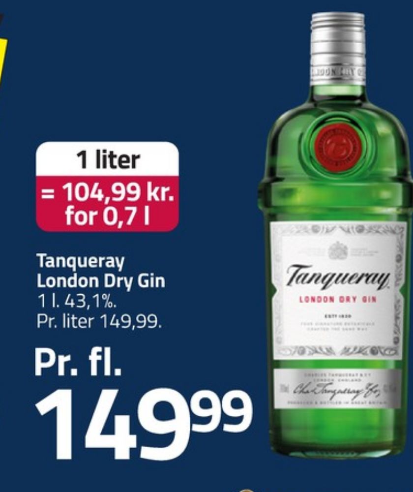 Tanqueray London Dry, Gin