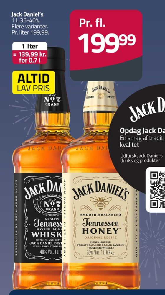 Jack Daniels Tennessee Honey, Whisky