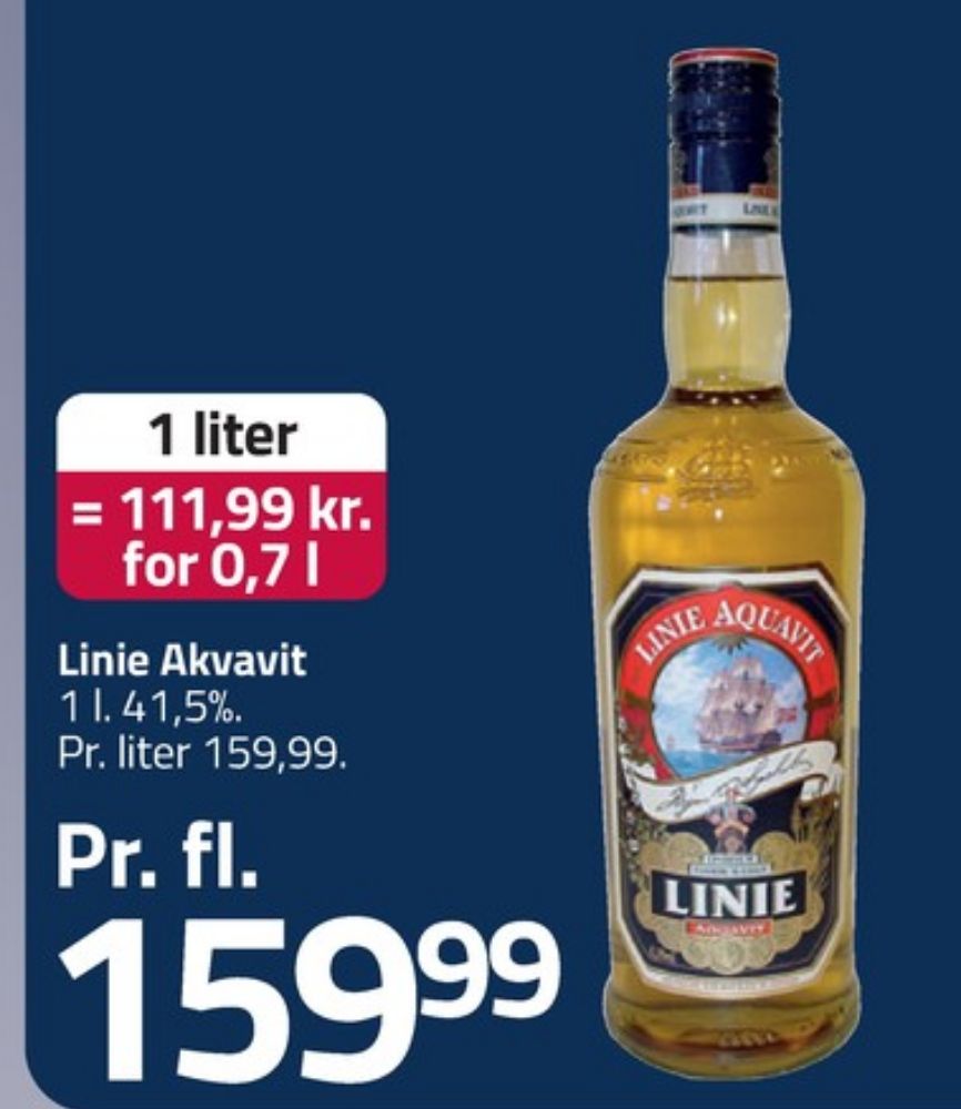 Linie Aquavit, Akvavit