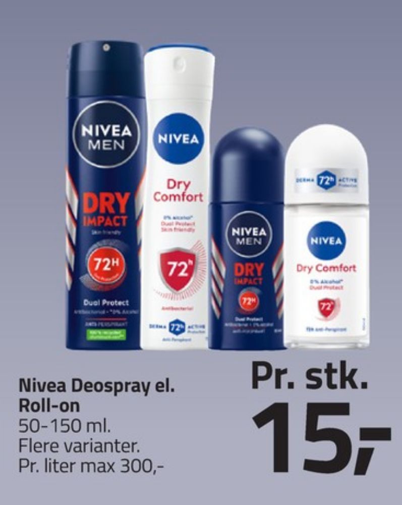Nivea Men, Deospray