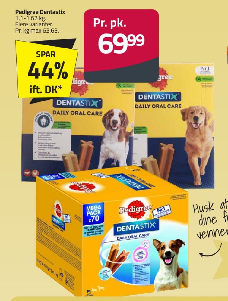 Pedigree Dentastix, Hundesnacks