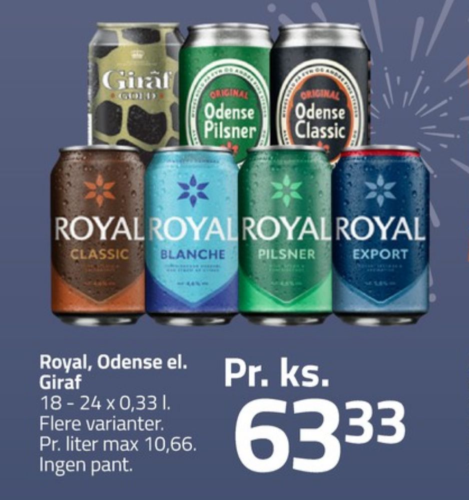 Odense Pilsner, Øl 24 pk.