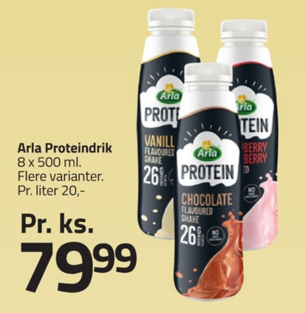 Arla Protein, Proteindrik Vanilla