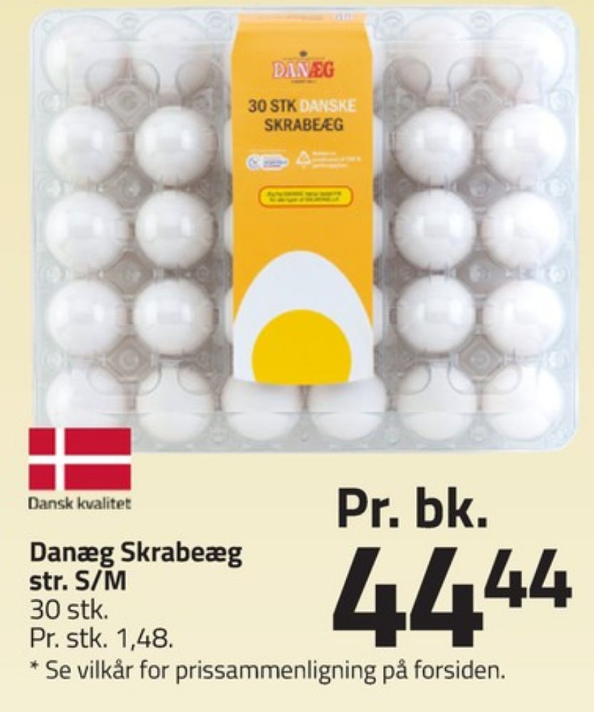 Danæg, Skrabeæg S/M