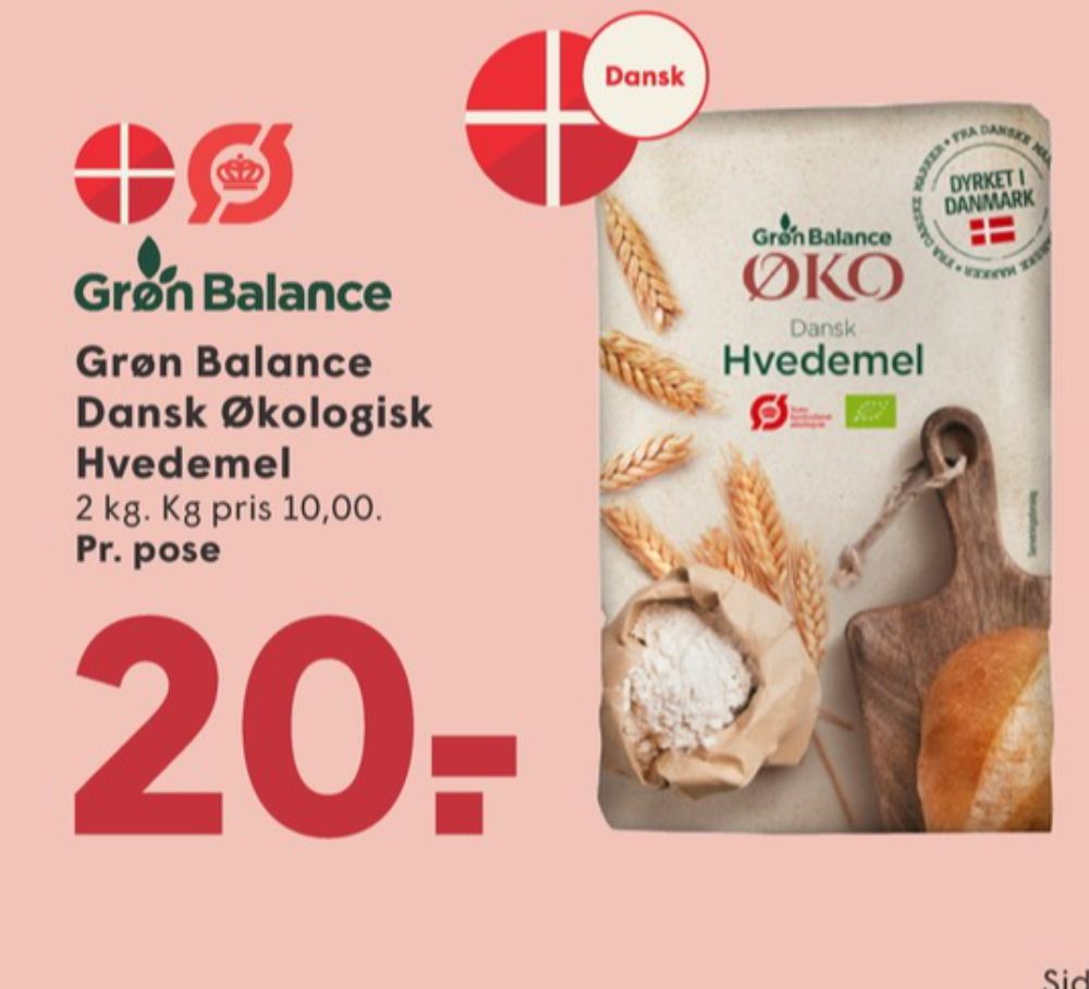 Grøn Balance, Hvedemel