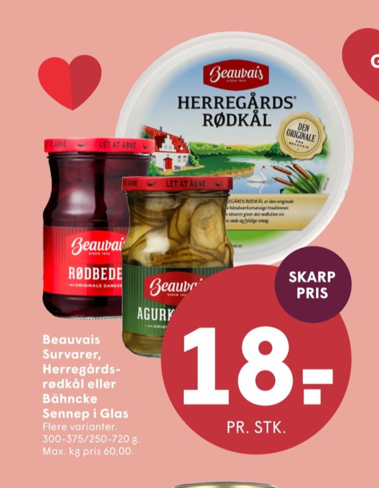 Beauvais, Rødkål-syltet
