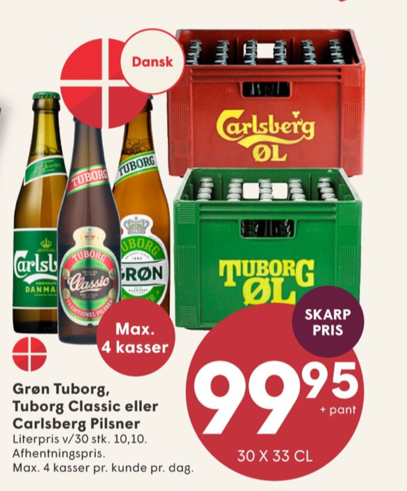 Carlsberg Pilsner, Øl