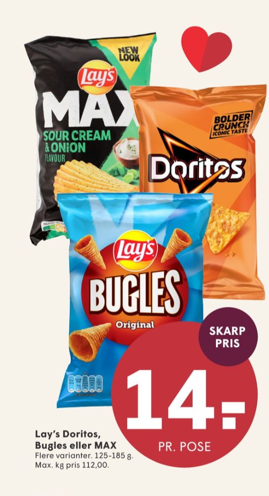 Lays Max, Sour Cream & Onion Chips