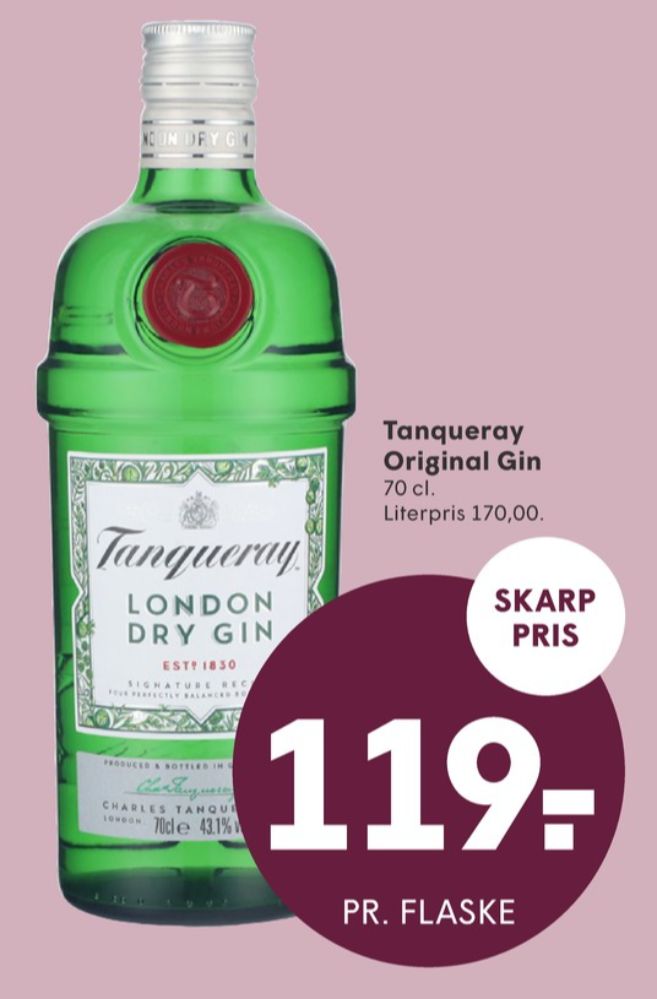 Tanqueray London Dry, Gin