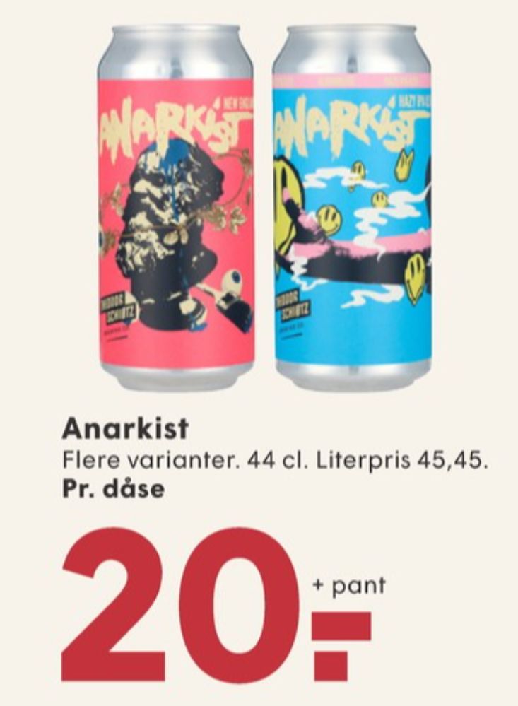Anarkist New England IPA, Specialøl
