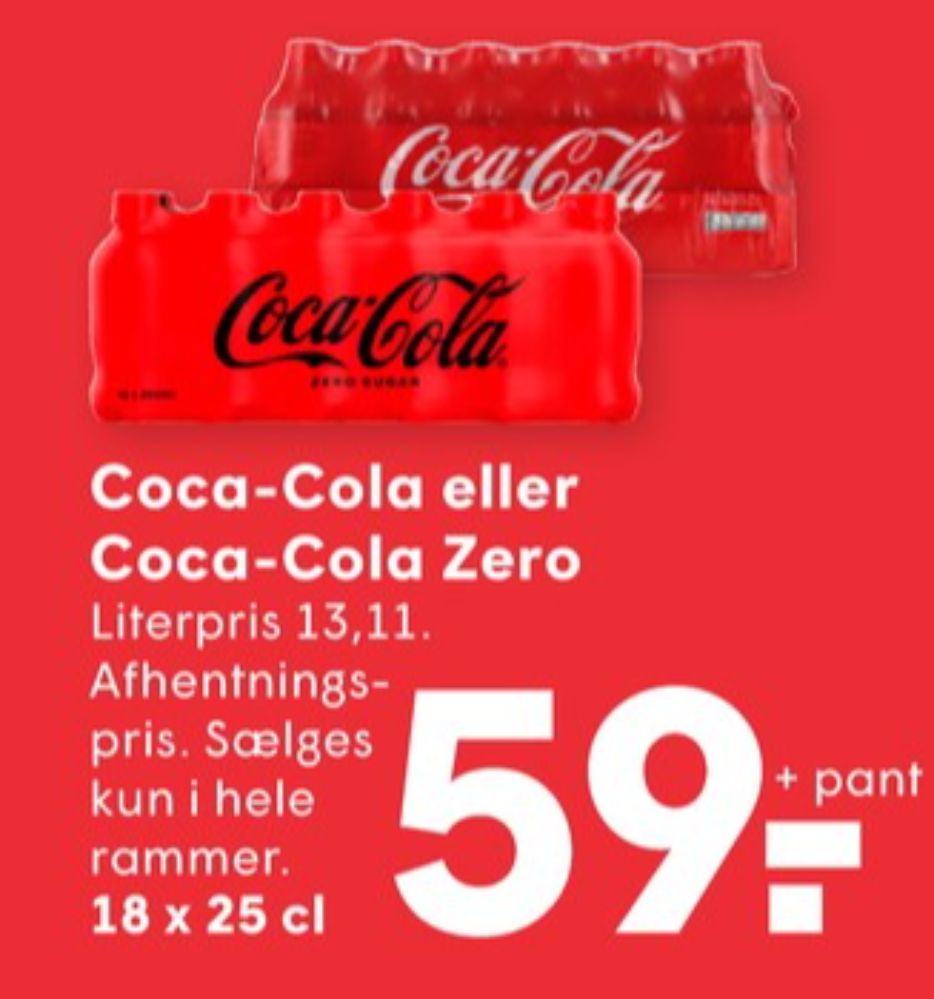 Coca Cola, Cola 18 pk.