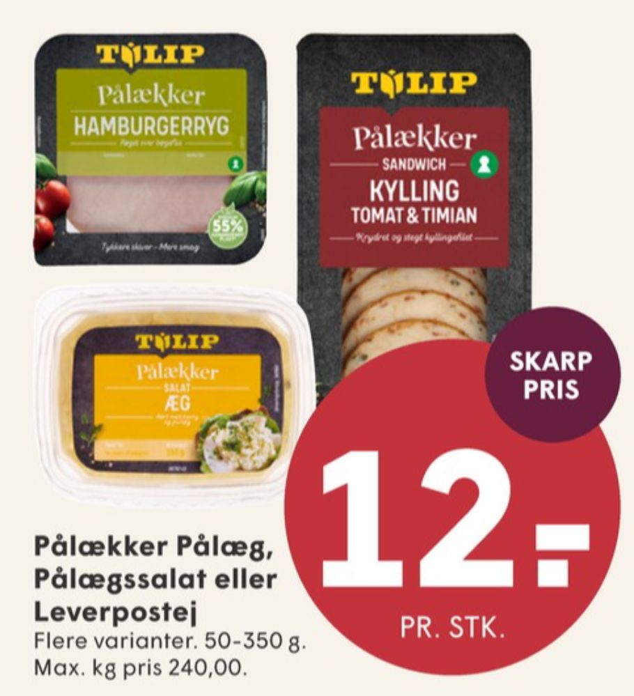 Pålækker, Æggesalat