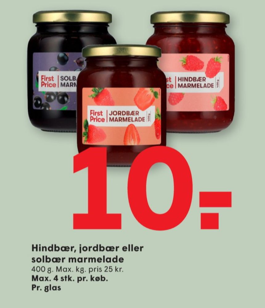 First Price, Jordbærmarmelade