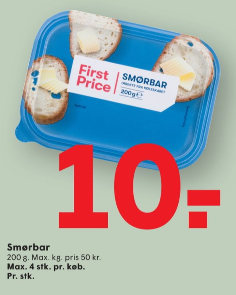 First Price, Smørbar