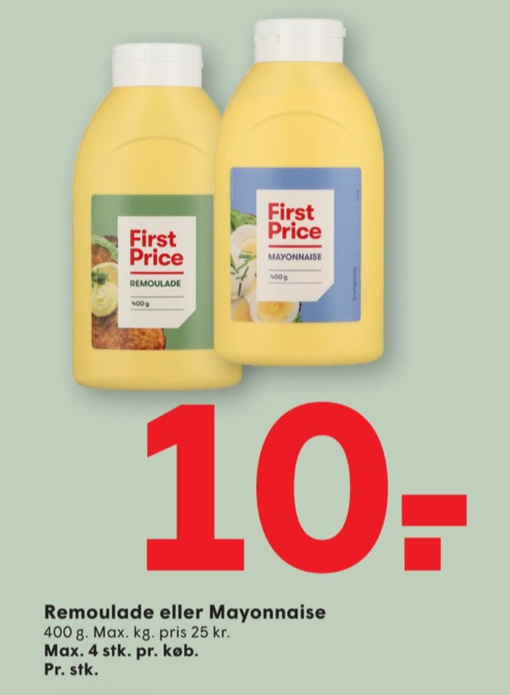 First Price, Remoulade