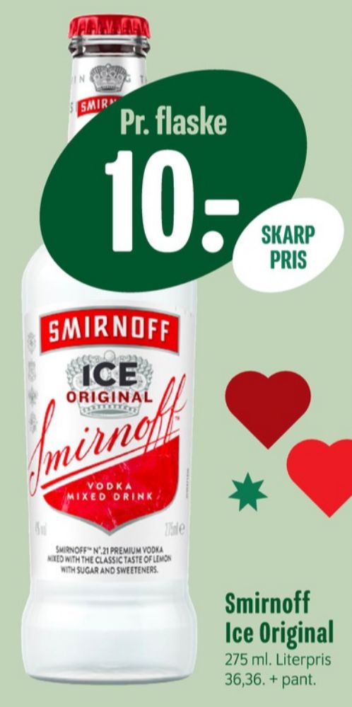 Smirnoff Ice Original, Original RTD