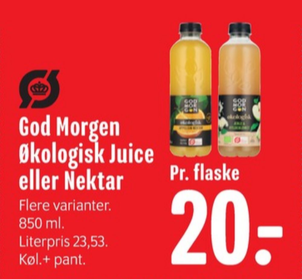 GodMorgen, Appelsin Nektar Juice