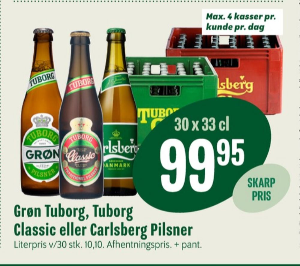 Carlsberg Pilsner, Øl