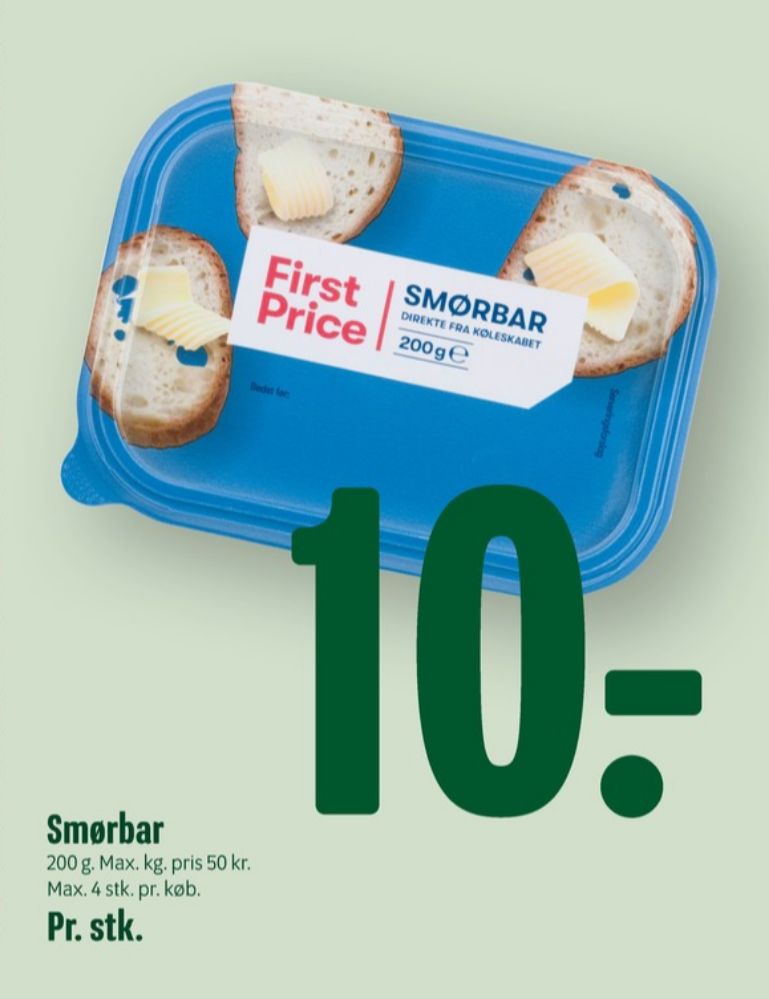 First Price, Smørbar