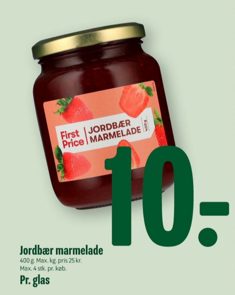 First Price, Jordbærmarmelade