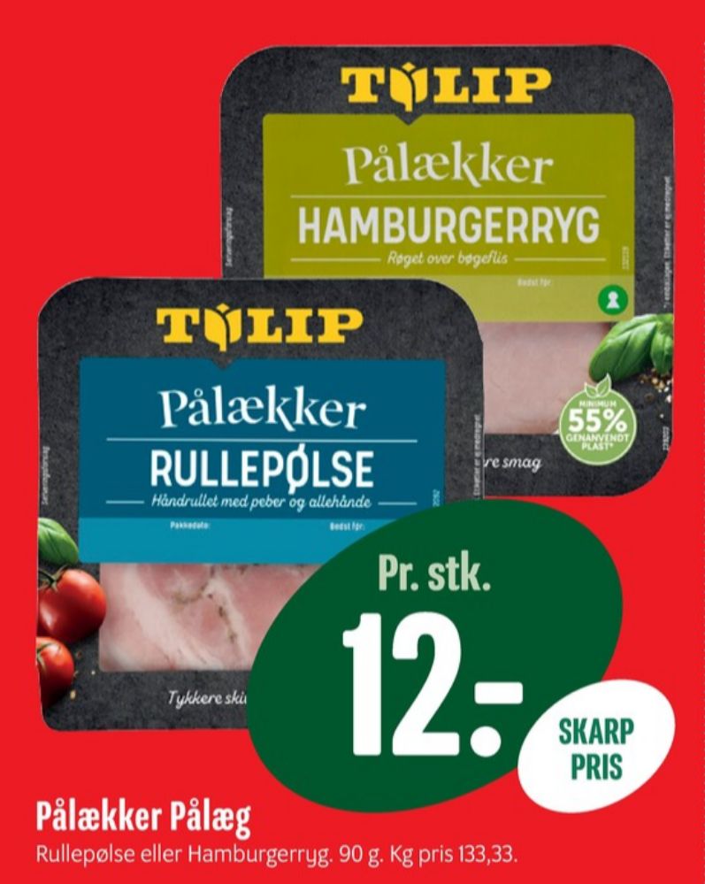 Pålækker, Hamburgerryg
