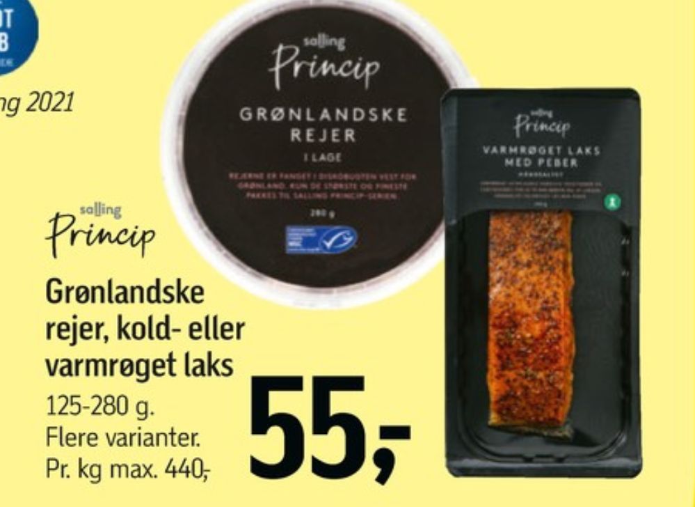 Salling Princip, Rejer